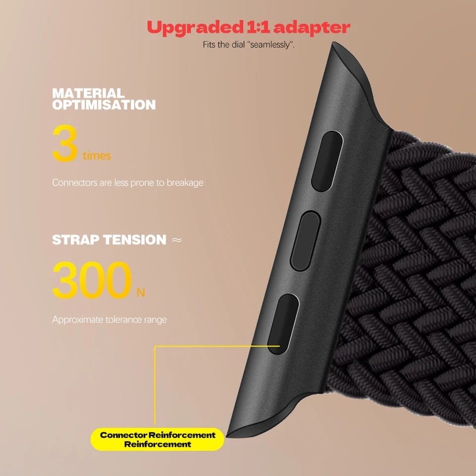 Плетена каишка Braided loop за Apple Watch ULTRA/SE/11/10/9/8/7/6/5