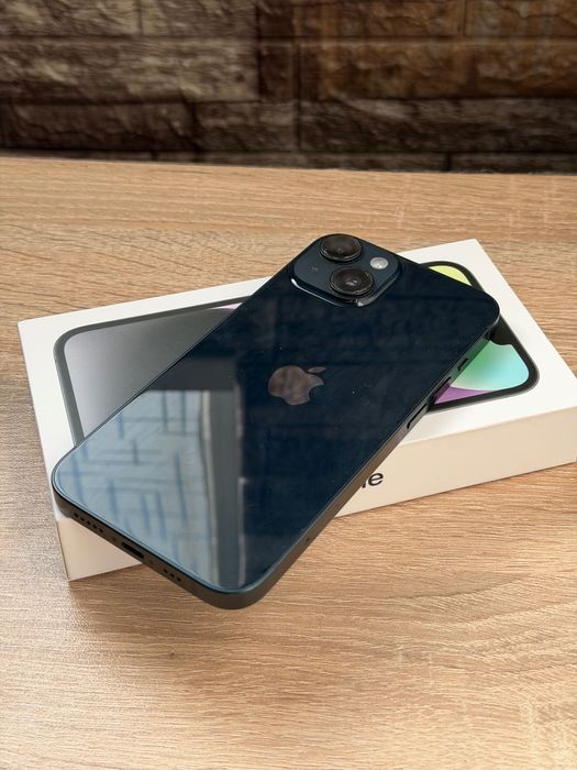 Apple iPhone 14, 128GB, Smartphone, Midnight Blue, Отлично състояние