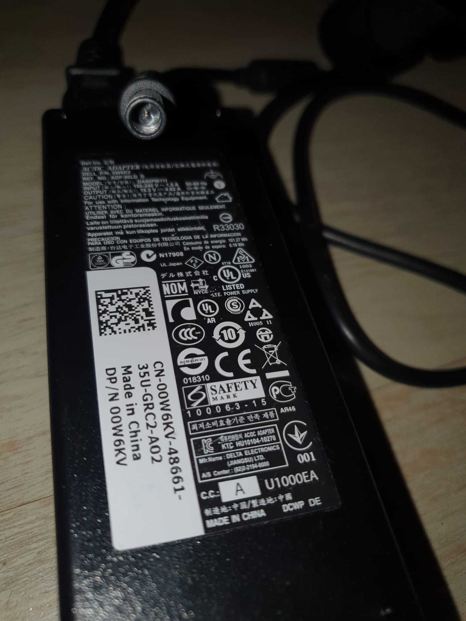 Încărcător Dell 90W alimentator DA90PM111 ADP-90LD 19.5v 4.62a