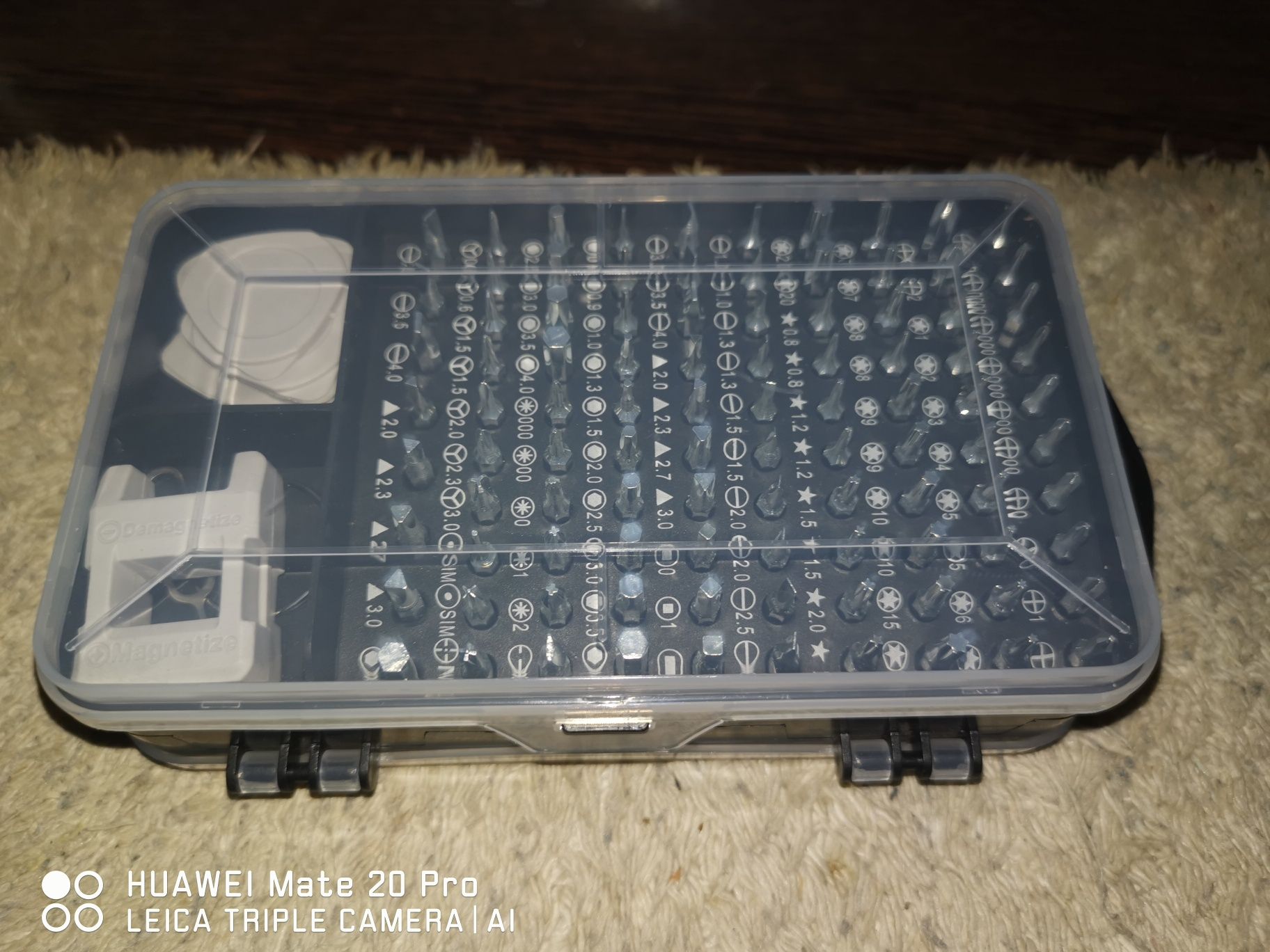 Set trusa de precizie 115 piese
