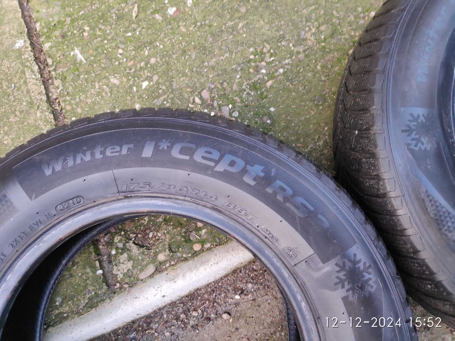 Anvelope HANKOOK iarna 175 80 R14. 50 lei.