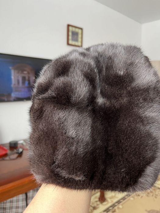 Шапка норковая в хорошем состоянии