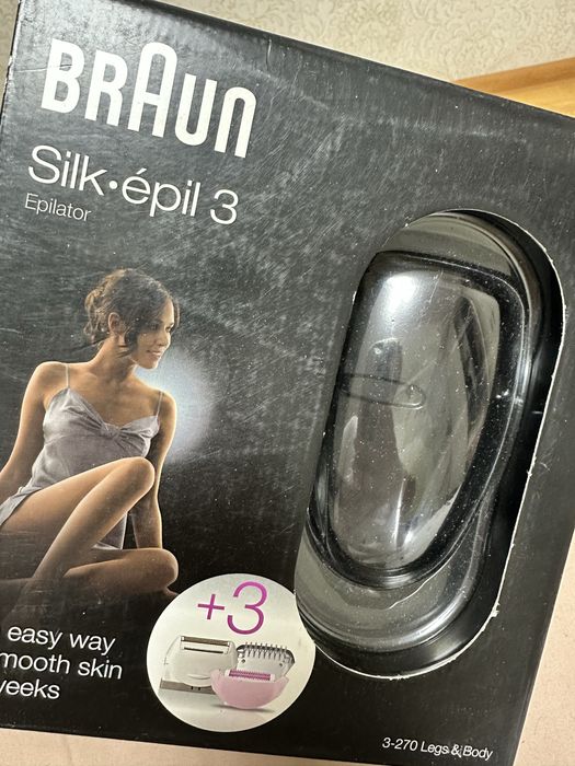 Продам эпилятор braun