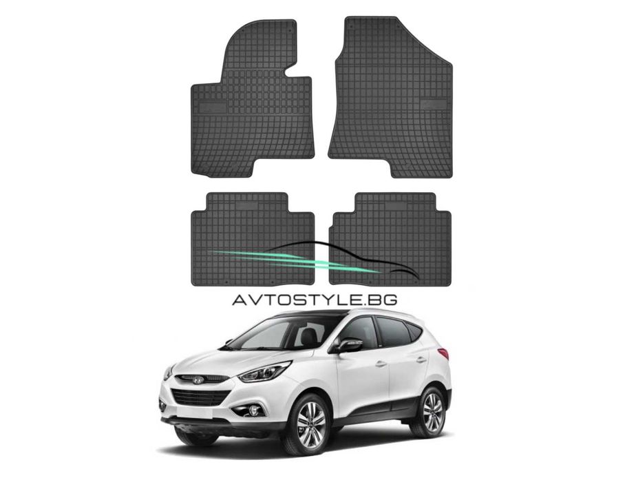 Гумени стелки за  Hyundai IX35, 2009-2015 г., Frogum - El Toro