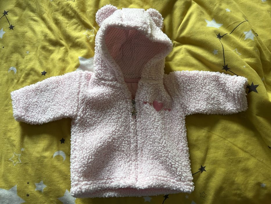 Пухкаво яке 0-3 месеца/56см