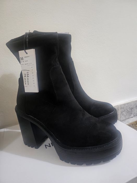 Зимни боти с дебел ток