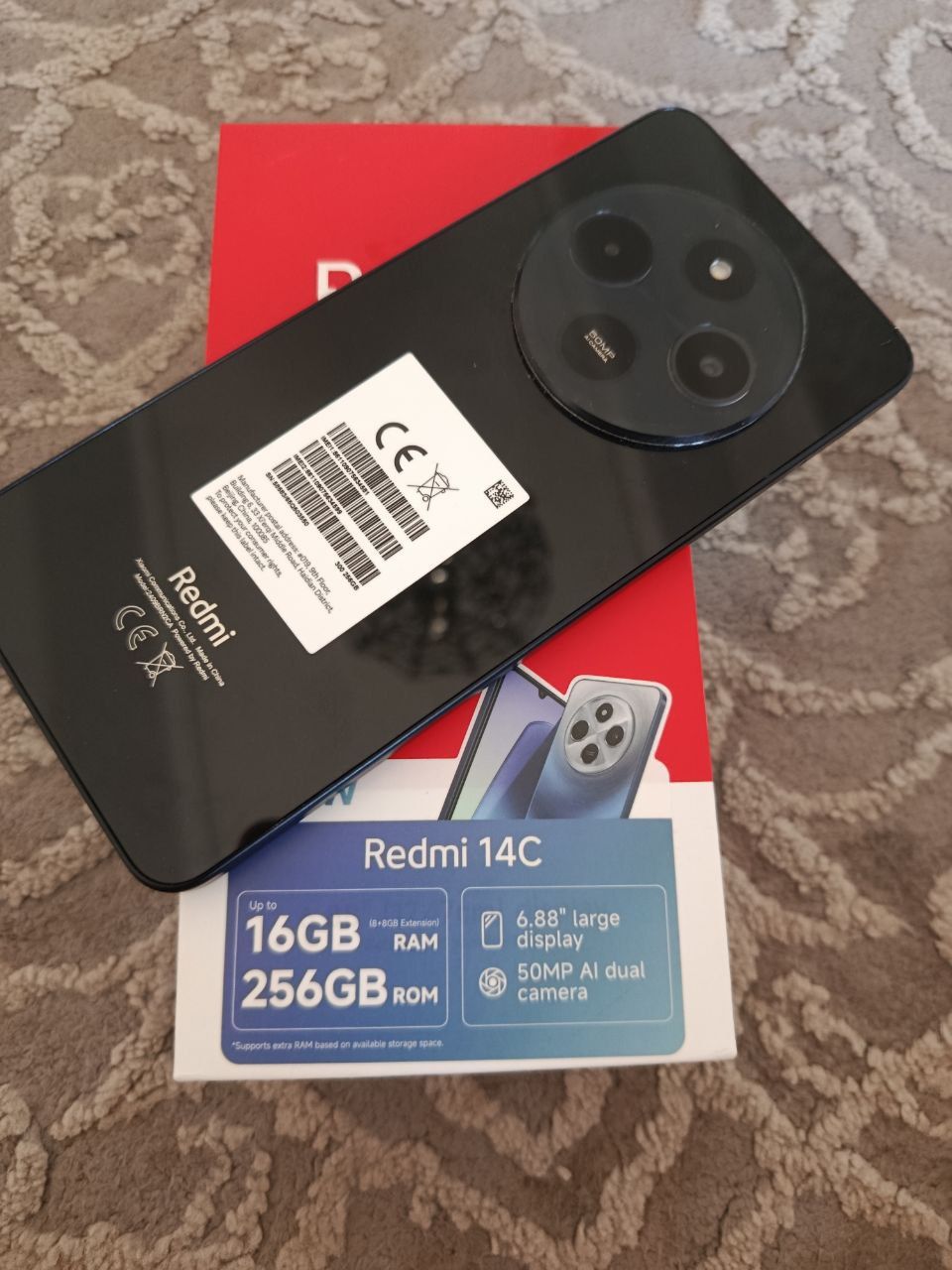 Redmi C 14 sotiladi 16/256gb megapisl 60