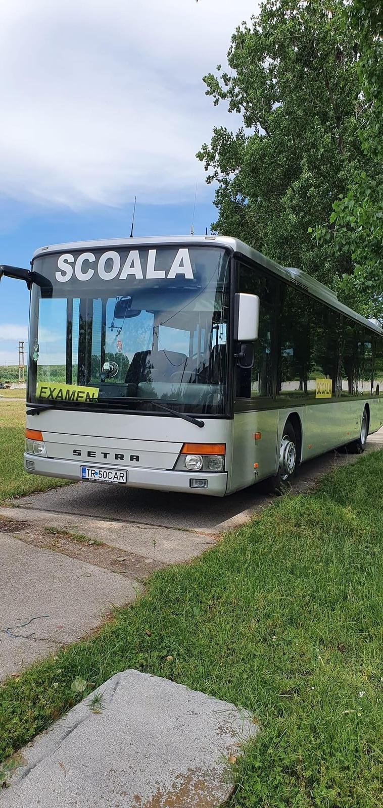 Autobuz Setra 315 NF Scoala de soferi