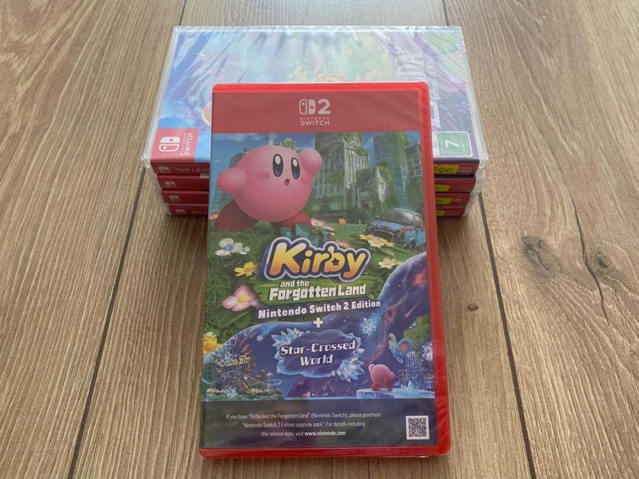 Новый Kirby and the Forgotten Land+Star-Crossed World Nintendo Switch2