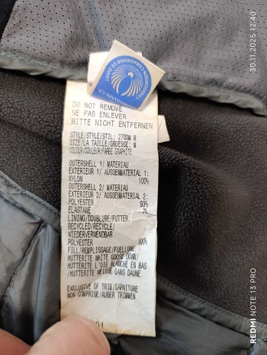 Canada Goose Hybridge Lite Hoody''оригинално мъжко пухено яке М размер