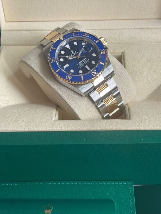 Часовник Rolex Submariner Date 41 Blue Dial 18K Yellow Gold