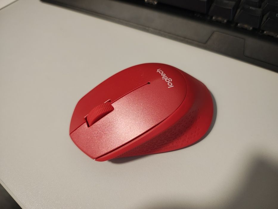 Mouse Asus WT425 albastru wireless silent, Logitech M330 silent plus