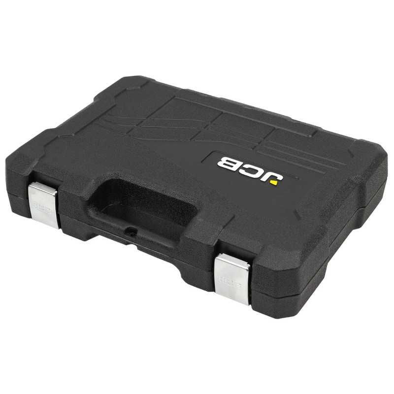Комплект дълбоки ударни вложки 6-стенни 1″ (22 – 41 мм) 8 части JCB