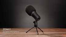 ZOOM DYNAMIC MIC ZDM-1 | Podcast | Подкаст | Студийный микрофон