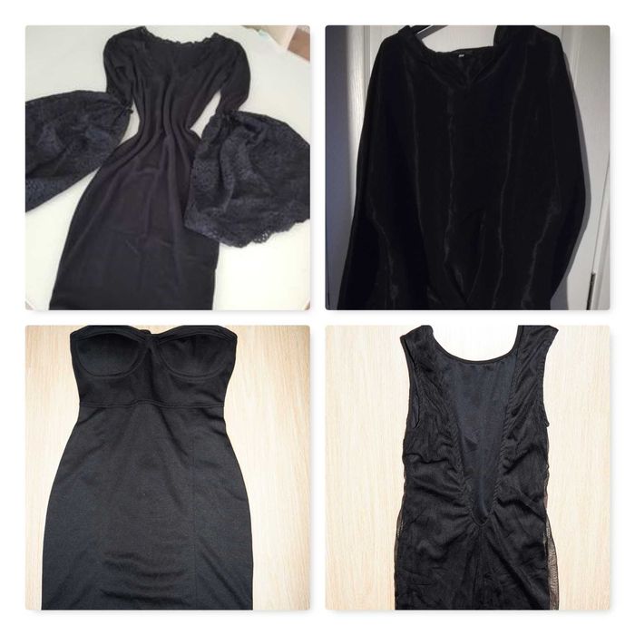 Малка черна рокля Guess, Zara