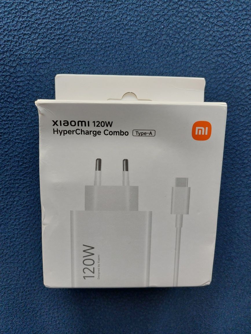 Xiaomi 120W зарядно адаптер кабел