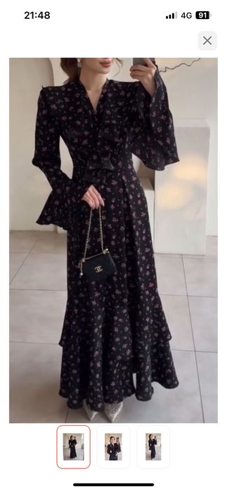 Продам новое платье за 7500тг. Не подошел размер 44-46 идеально подойд