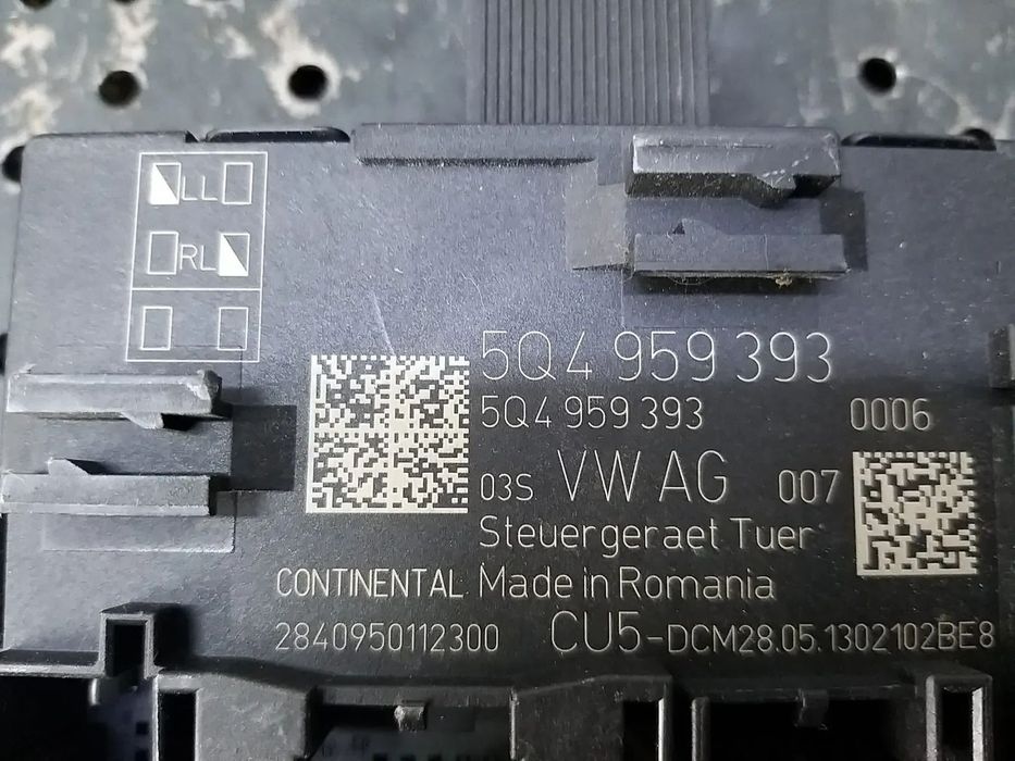 Modul calculator usa stanga fata vw golf 7 5g 5q4959393
