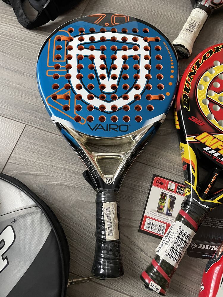 Paleta carbon padel dunlop,vairo geanta padel