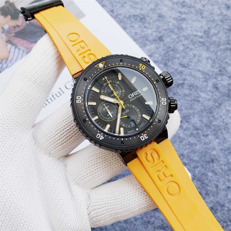 Ceas pentru bărbați cu cuarț Oris ProDiver Dive Control Limited