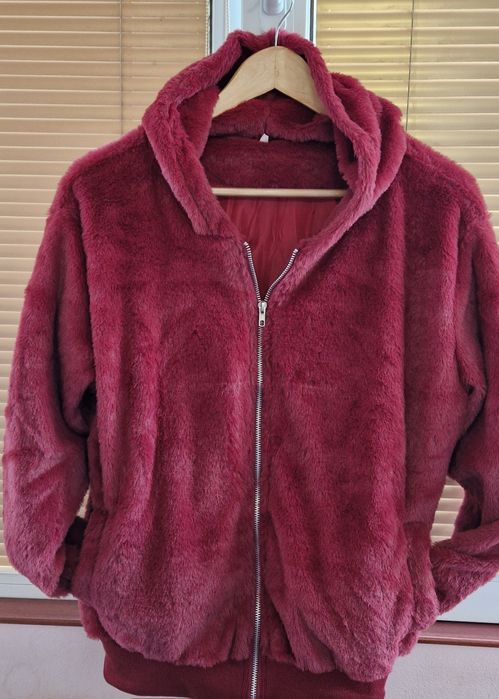 Hanorac din blană artificială