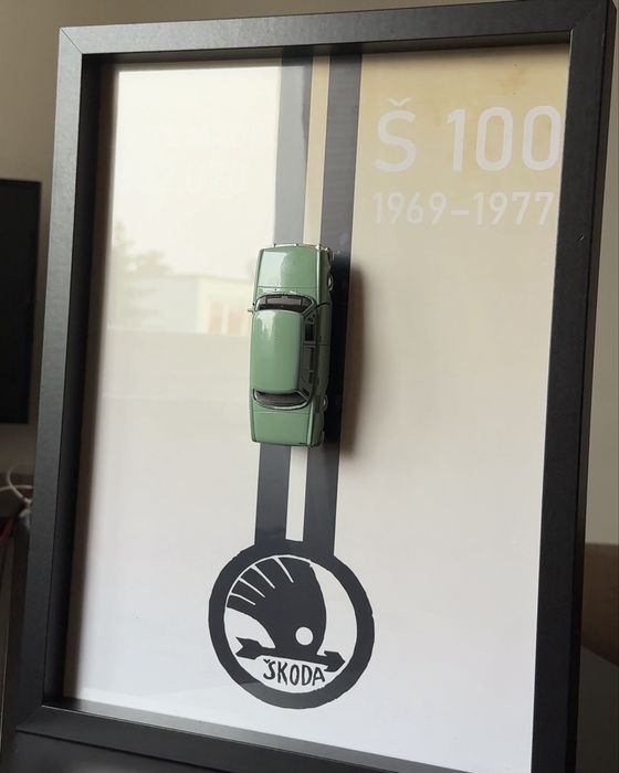 Vând Tablou decorativ Skoda 100 sau la comandă