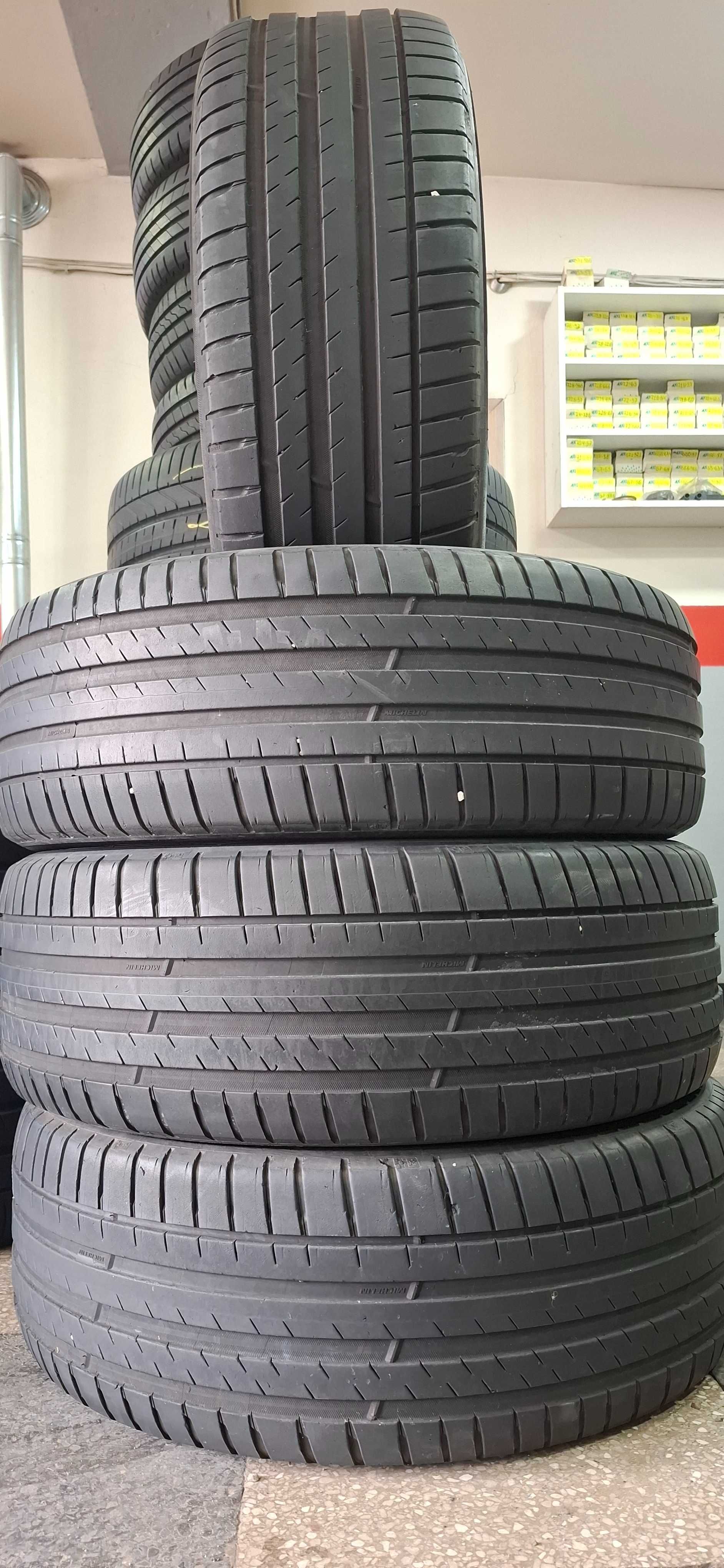4бр. 235/50/20 Michelin 4.5mm грайфер, дот 19г. Безплатен монтаж--