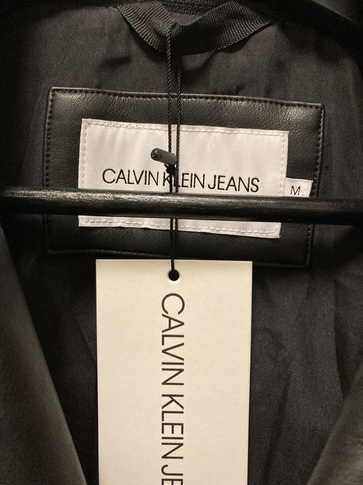 Кожено яке Calvin Klein