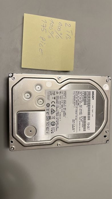 Vand HDD 2 TB 3,5” stare foarte buna