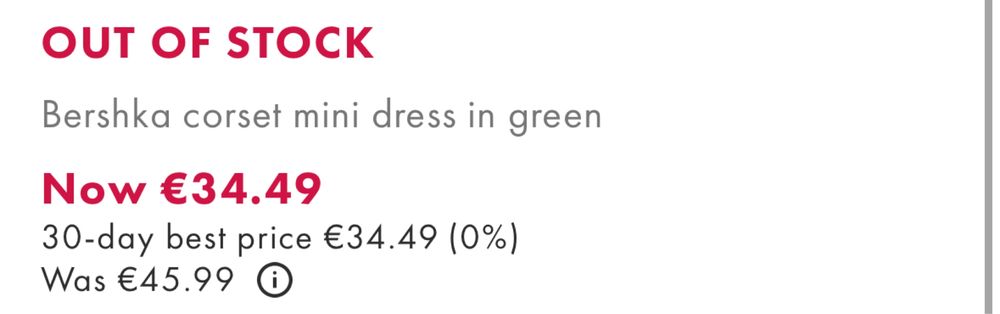 Зелена къса рокля Bershka
