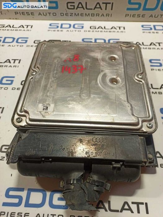 Kit Pornire Ceas Ceasuri Bord ECU Calculator Motor Audi A8 D3 2002 - 2009 Cod 4E0920950P 4E0907401C 0281012281[L0531] [L0533] [L0534]