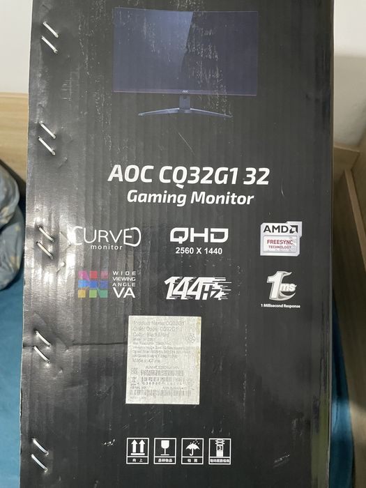 Monitor gaming aoc 32 inch qhd 144hz