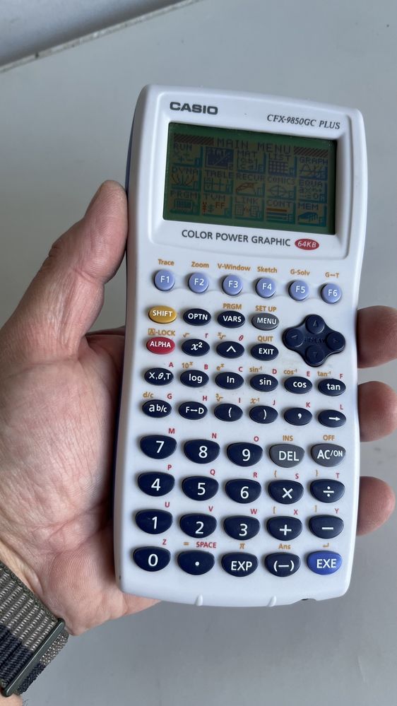 Calculator stintific de buzunar Casio , ecran color