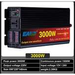 Инвертор ЧИСТА СИНУСОИДА 1500W/3000W 12V