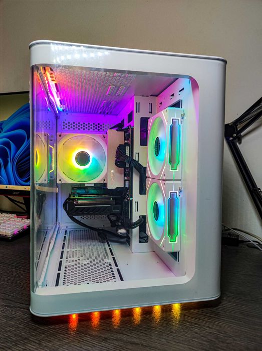 Нов! Ryzen 7 5700X, RX 9060 XT 16GB, 32GB RAM, 1TB SSD NVMe