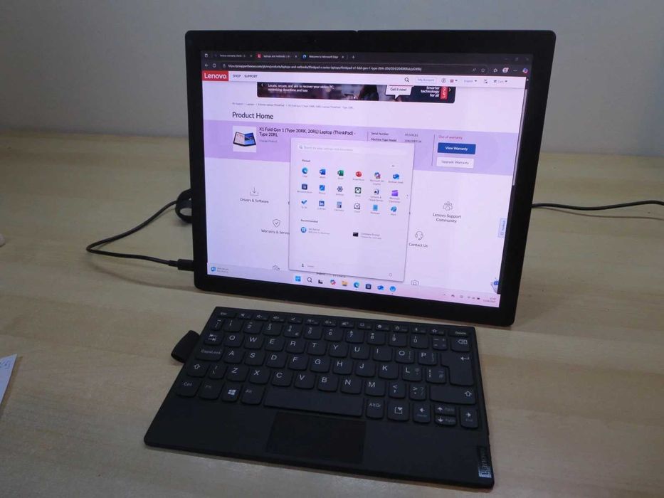 Лаптоп Lenovo ThinkPad X1 Fold 2in1 Touch i5-L16G7 8RAM 512SSD