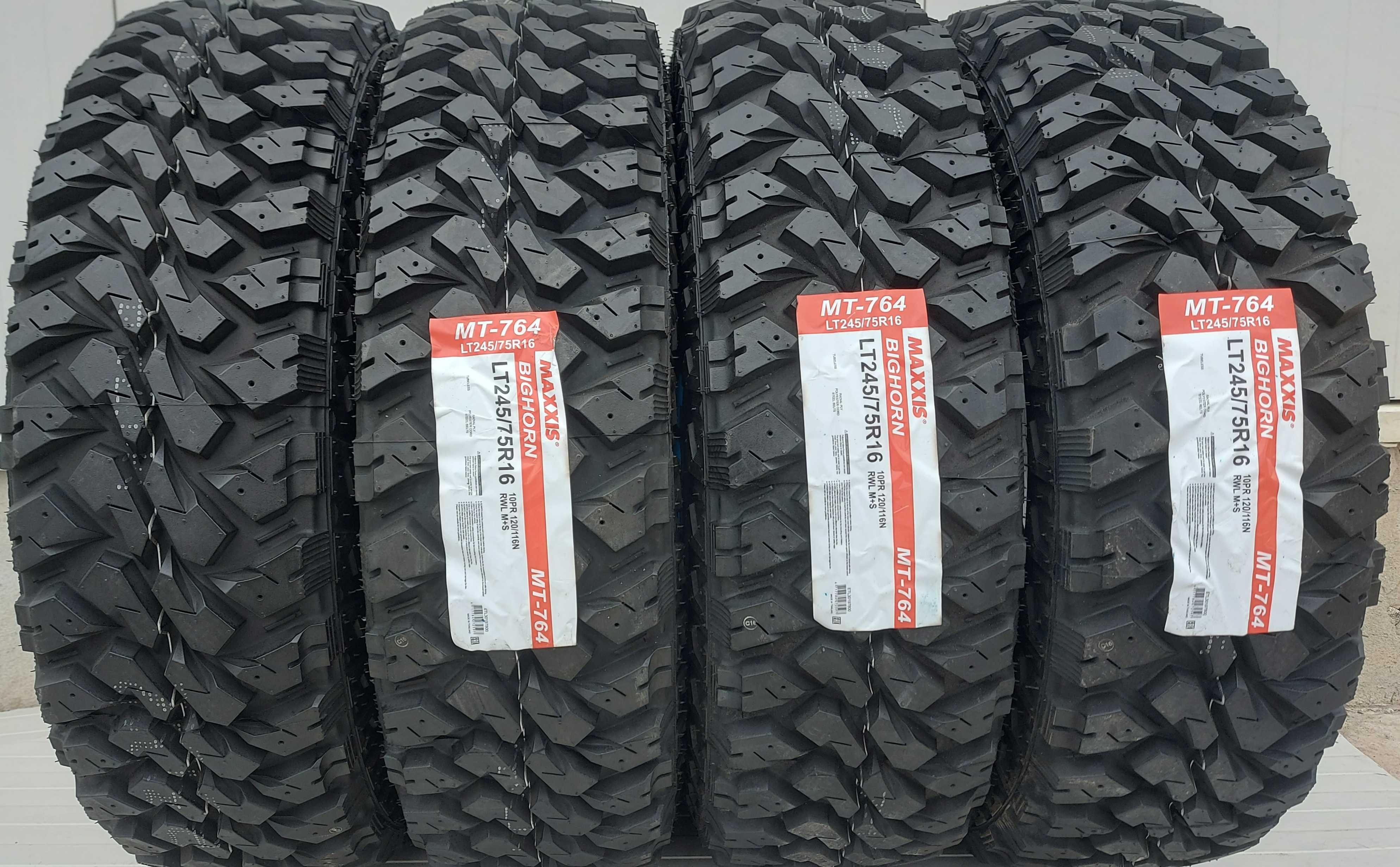 245/75 R16, 120N, MAXXIS Bighorn M/T, Anvelope Off-Road M+S