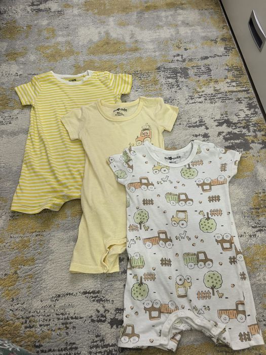 Set 3 salopete , marimea 80 , unisex