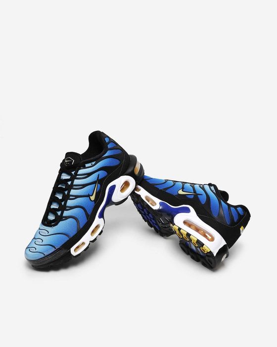 ПРОМО! Nike TN Air Max Plus Blue and Yellow