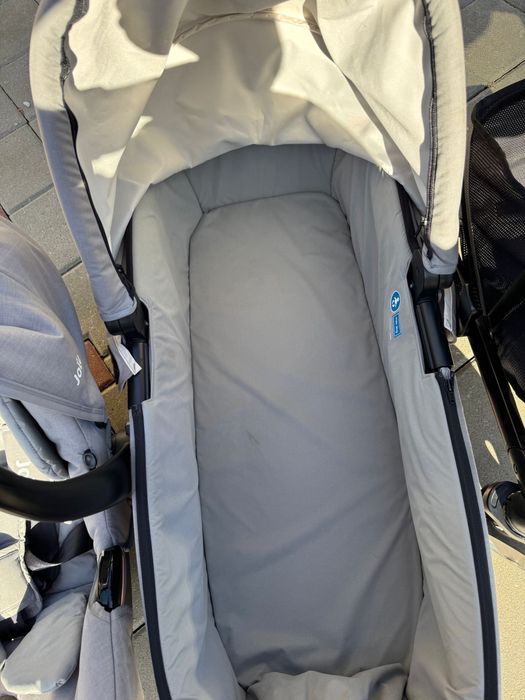 Cărucior JOIE 3 în 1 – landou, parte sport și scoică auto