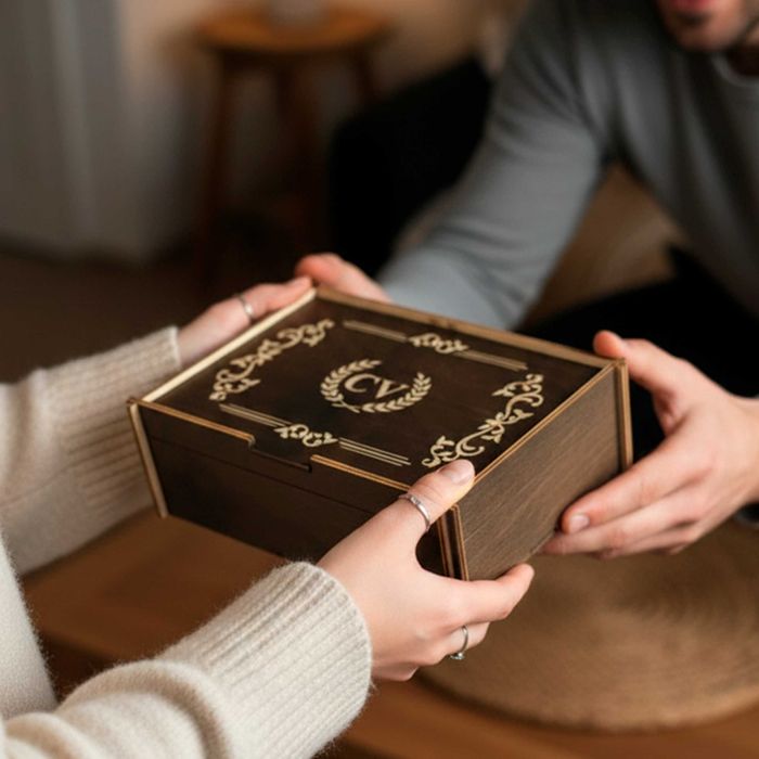 Подарък за мъж — качествен кожен портфейл от италианска кожа