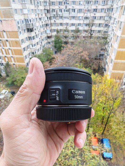 Obiectiv canon 50mm f1.8 stm
