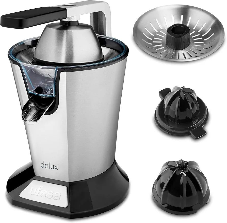 Електрическа сокоизстисквачка Ufesa EX4950, 600W, Сребриста
