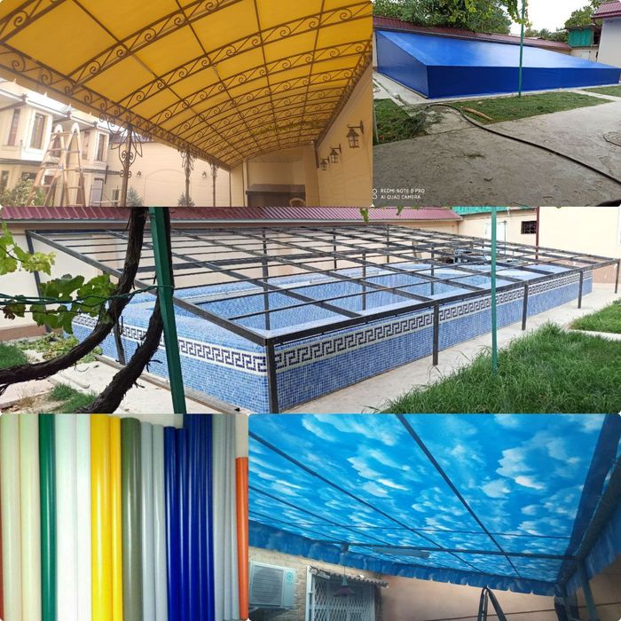 Банер тент салафан  капсула навес ёпиш