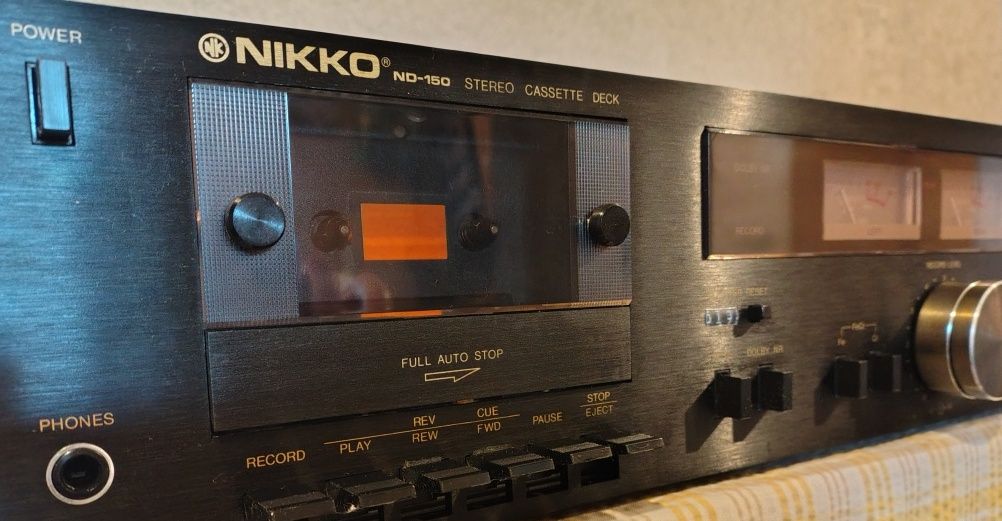 Касетен дек NIKKO ND150 - рядък модел.