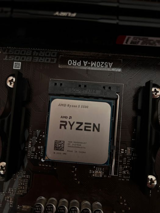 Vand kit Ryzen 5 5500 complet