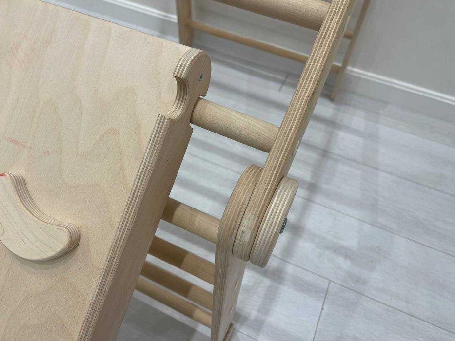 Детский спорткомплекс пиклера. Треугольник и горка-скалодром