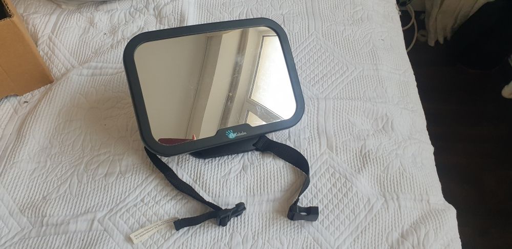 Oglinda Auto Supraveghere Bebelusi, Roll Fast, Fixare Tetiera, Suport