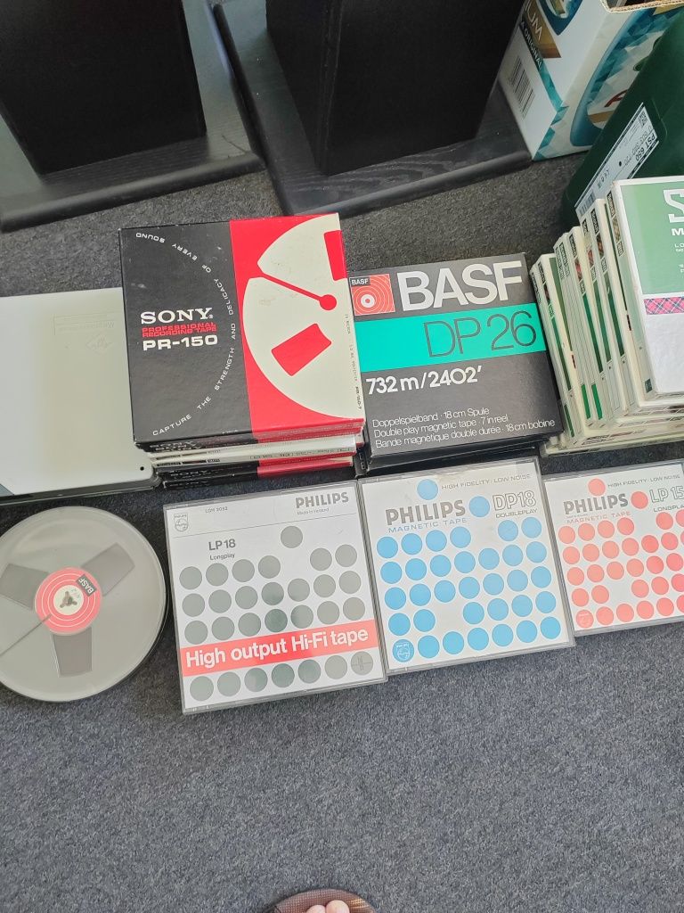 Vand benzi magnetofon (scotch, Sony, agfa, basf, Philips)