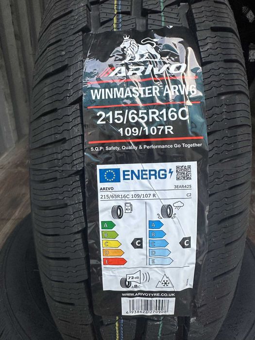 Нови Зимни Бусови Гуми Arivo Winmaster 215/65R16C 109/107R Нов Dot